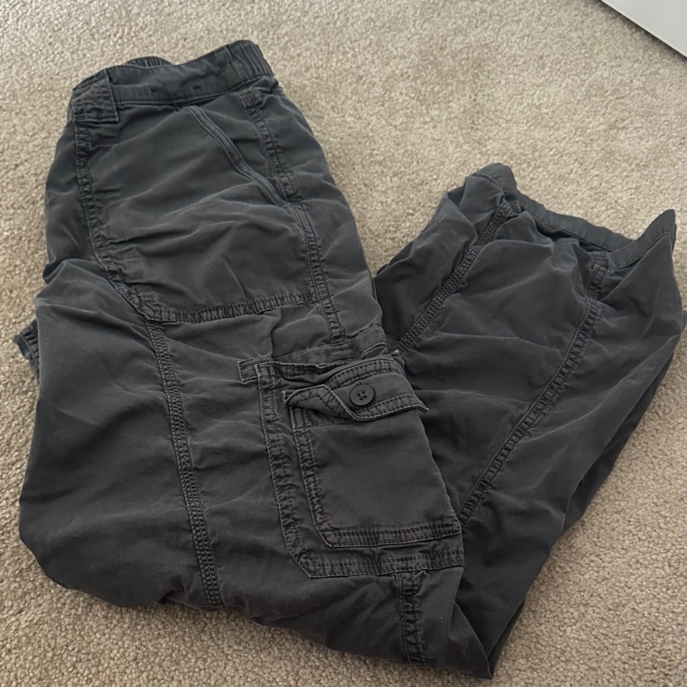 Hollister Black Cargo Pants